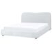 Beliani Cama con almacenaje Poliéster BLAGNAC 180x228 Beliani Cama con almacenaje Poliéster BLAGNAC 180x228 Azul Claro