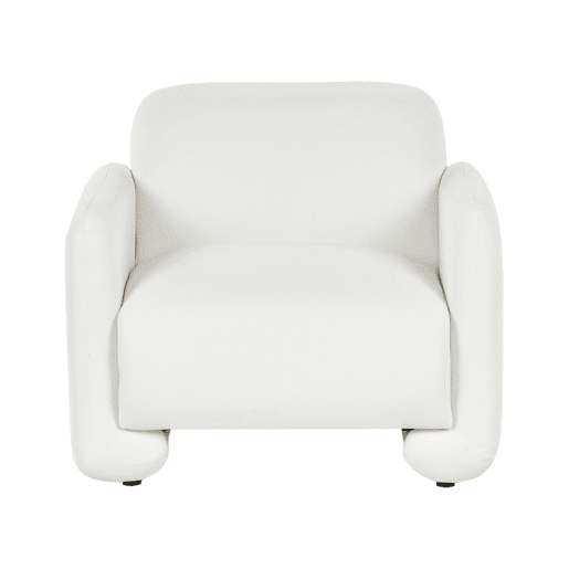 Poltrona SALAND Tecido Branco