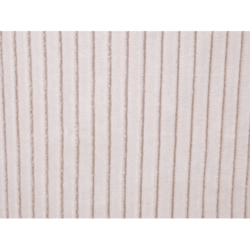 Pufe ZIKRIA Veludo Creme claro 40 cm 40 cm 25 cm