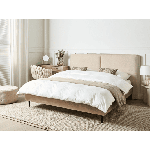 Beliani Cama Bouclé IZERNORE Beliani Cama Bouclé IZERNORE