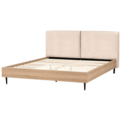 Beliani Cama Bouclé LIMANTON Beliani Cama Bouclé LIMANTON