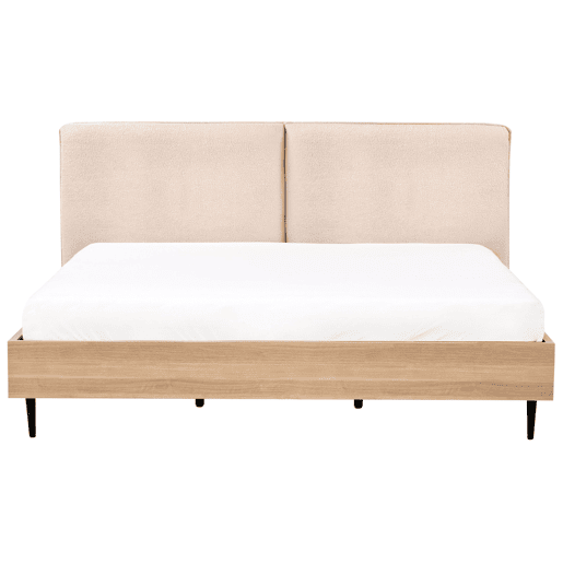 Beliani Cama Bouclé LIMANTON Beliani Cama Bouclé LIMANTON