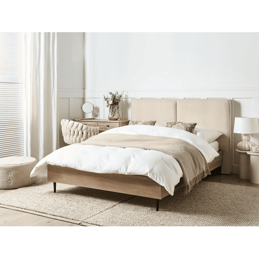 Beliani Cama Bouclé IZERNORE Beliani Cama Bouclé IZERNORE