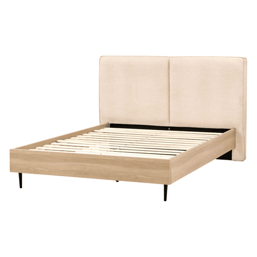 Beliani Cama Bouclé IZERNORE Beliani Cama Bouclé IZERNORE