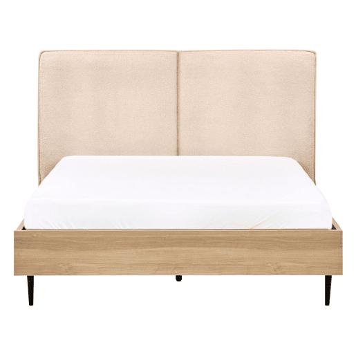 Beliani Cama Bouclé IZERNORE Beliani Cama Bouclé IZERNORE