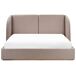Beliani Cama con almacenaje Poliéster MONESTIER 224x220 Beliani Cama con almacenaje Poliéster MONESTIER 224x220 Crema