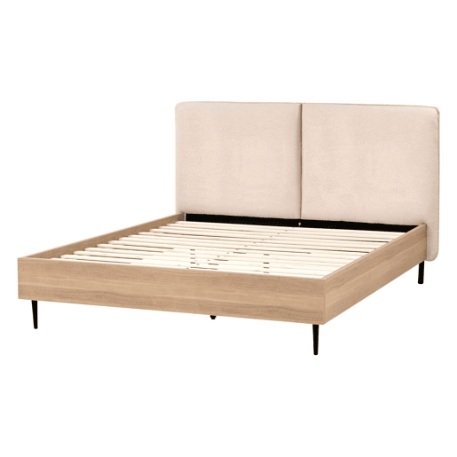 Beliani Cama Bouclé LIMANTON Beliani Cama Bouclé LIMANTON