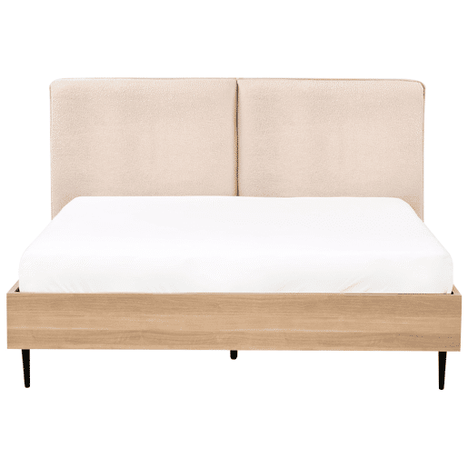 Beliani Cama Bouclé LIMANTON Beliani Cama Bouclé LIMANTON