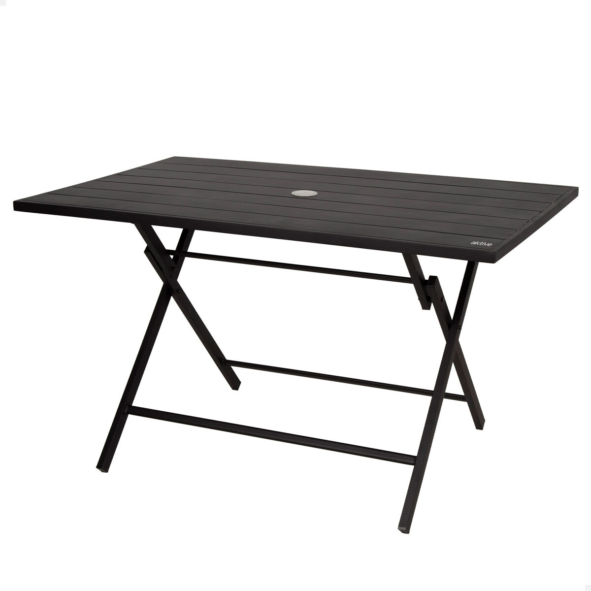 Aktive Mesa plegable de jardín de acero 4 personas