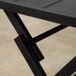 Aktive Mesa plegable de jardín de acero 4 personas Aktive Mesa plegable de jardín de acero 4 personas Negro