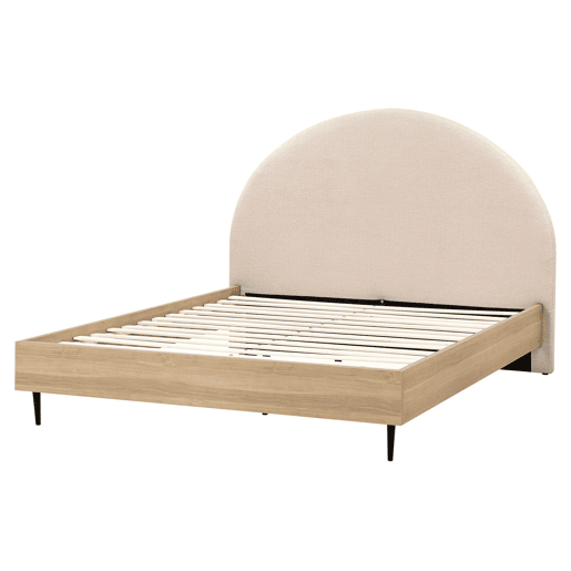 Beliani Cama Bouclé MILLAY Beliani Cama Bouclé MILLAY