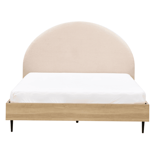 Beliani Cama Bouclé MILLAY Beliani Cama Bouclé MILLAY