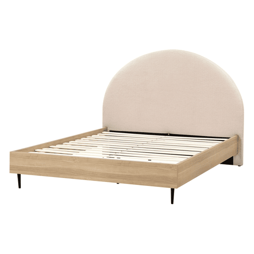 Beliani Cama Bouclé MILLAY Beliani Cama Bouclé MILLAY