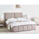 Beliani Cama con almacenaje Poliéster CASTELNAVET 170x220 Beliani Cama con almacenaje Poliéster CASTELNAVET 170x220 Crema