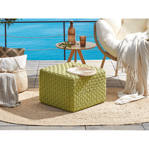 Pufe NALLI Verde 50 cm 50 cm 35 cm