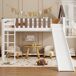 Cama alta para niños Cama alta para niños Blanco
