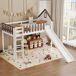Cama alta para niños Cama alta para niños Blanco