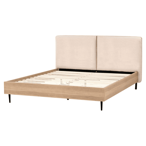Beliani Cama Bouclé LIMANTON