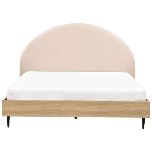 Beliani Cama Bouclé MILLAY Beliani Cama Bouclé MILLAY