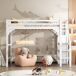Cama alta para niños Cama alta para niños Blanco