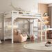 Cama alta para niños Cama alta para niños Blanco