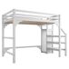 Cama alta para niños Cama alta para niños Blanco