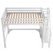 Cama alta para niños Cama alta para niños Blanco