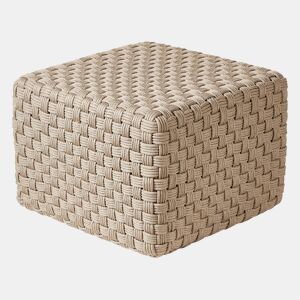 Pufe NALLI Taupe 50 cm 50 cm 35 cm