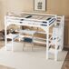 Cama alta para niños Cama alta para niños Blanco