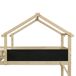 Cama alta para niños Cama alta para niños Natural