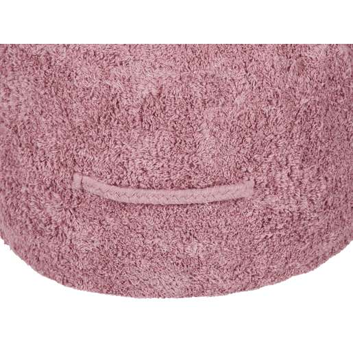 Pufe KANDHKOT Algodão Rosa 50 cm 50 cm 35 cm