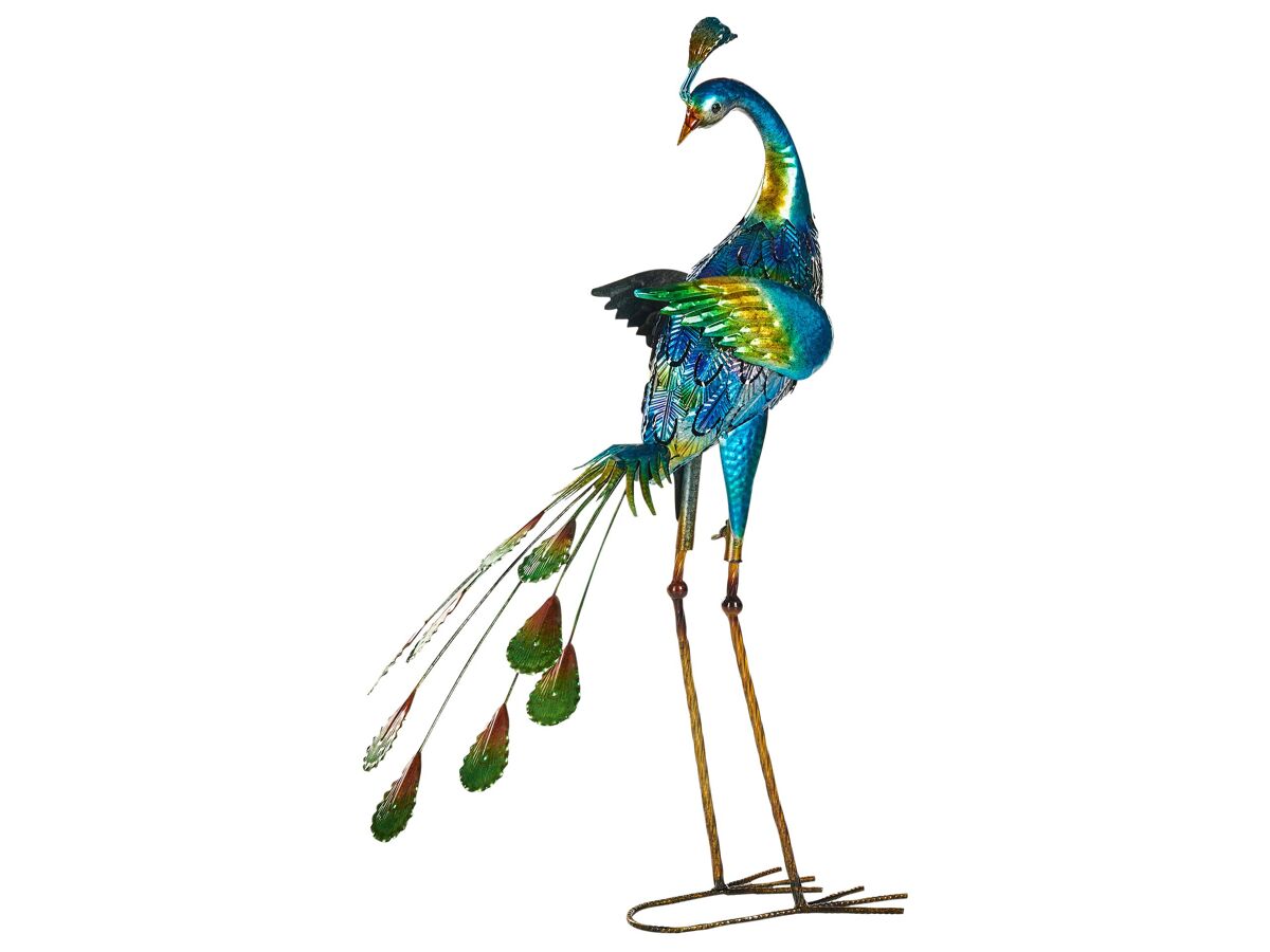 Beliani Estatua del jardín PEACOCK