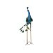 Beliani Estatua del jardín PEACOCK Beliani Estatua del jardín PEACOCK Azul