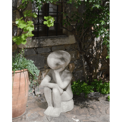 Estátua de jardim FRIA Cinzento