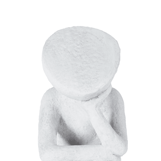 Estátua de jardim FRIA Cinzento