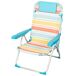 Aktive Silla plegable playa, aluminio, 5 posiciones, antivuelco Aktive Silla plegable playa, aluminio, 5 posiciones, antivuelco Multicolor