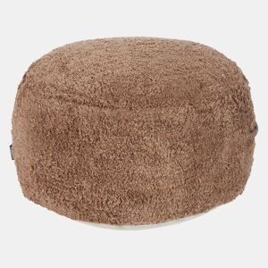 Pufe KANDHKOT Algodão Castanho 50 cm 50 cm 35 cm