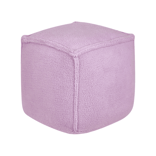 Pufe ALIPUR Bouclé Violeta 40 cm 40 cm 40 cm