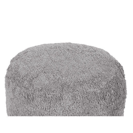 Pufe KANDHKOT Algodão Cinzento 50 cm 50 cm 35 cm