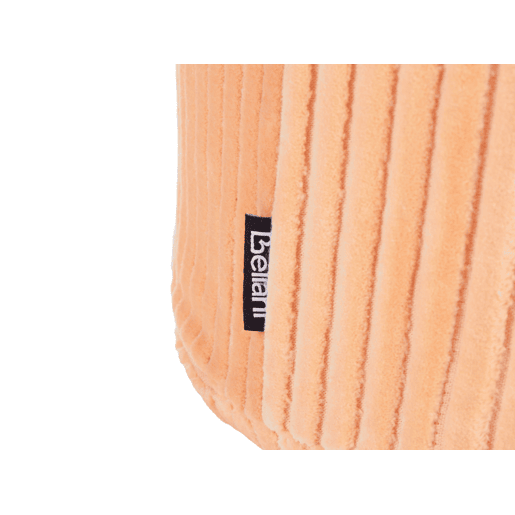Pufe ZIKRIA Veludo Rosa pêssego 40 cm 40 cm 25 cm