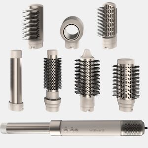 Escova de ar Bamba CeramicCare AirGlam Champagne Cecotec