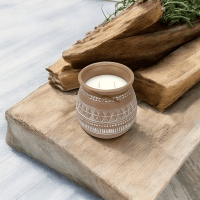 WELL HOME - Pacote de 3 velas aromáticas em recipiente de cimento