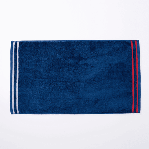 Tapete de banho 50x80cm 100% Algodão 800GSM tingido turco azul marinho El Ganso