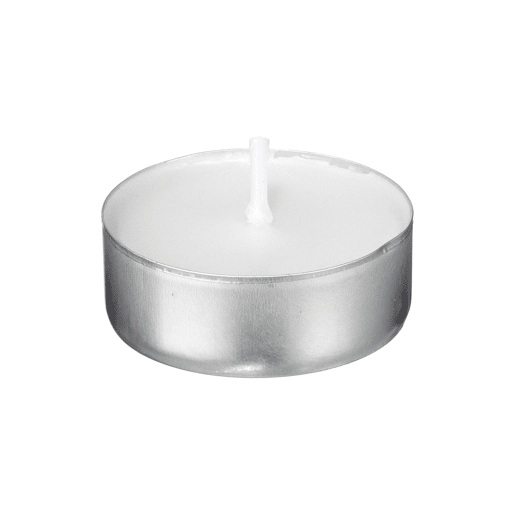 BEM CASA - Lote de 50 velas brancas Ø3,8cm