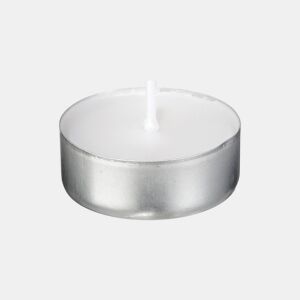 BEM CASA - Lote de 50 velas brancas Ø3,8cm