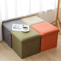 WELL HOME - Pack 2 Bancos de Organização Verde Escuro