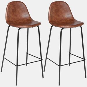 WELL HOME - Conjunto de 2 bancos altos Vladi