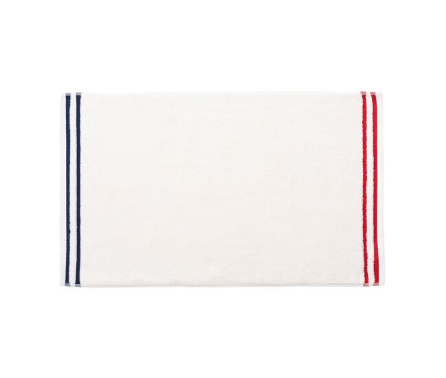 Alfombra de baño 50x80cm 100% algodón 800gsm rizo teñido color crudo el ganso
