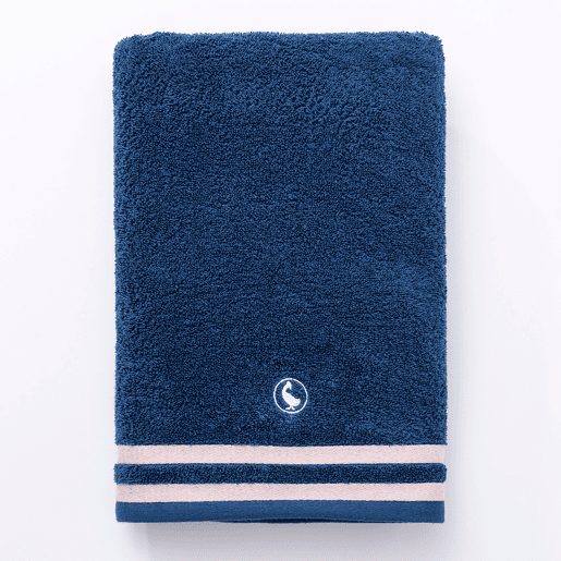 Toalha de banho azul marinho 70x140 100% Algodão 500GSM El Ganso