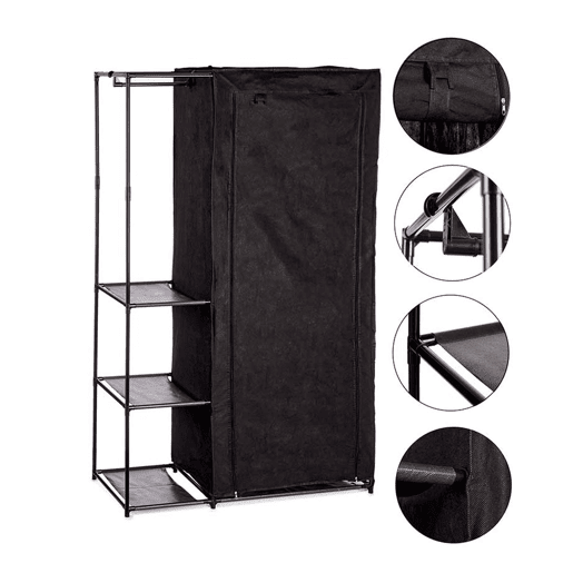 Guarda-roupa duplo combinado 172cm coleção KIPIT Guarda-roupa duplo combinado 172cm coleção KIPIT